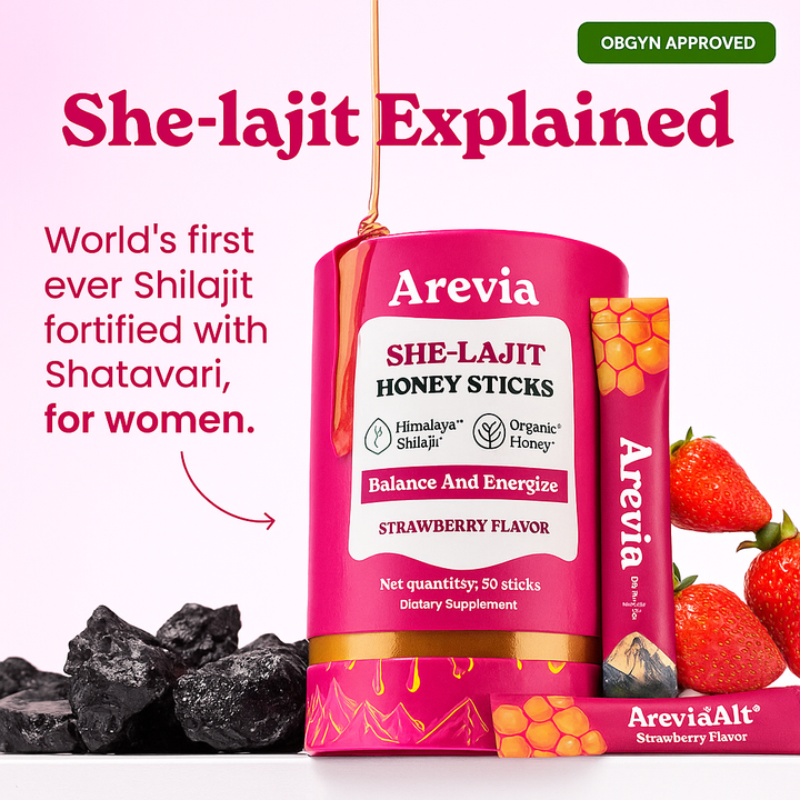 Arevia® Him & Her Shilajit Honey Bundle